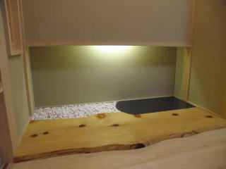奈良県橿原市割安注文建築桧仕様床の間