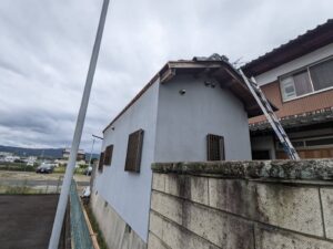 奈良県大和郡山市美濃庄町屋根越境解消工事