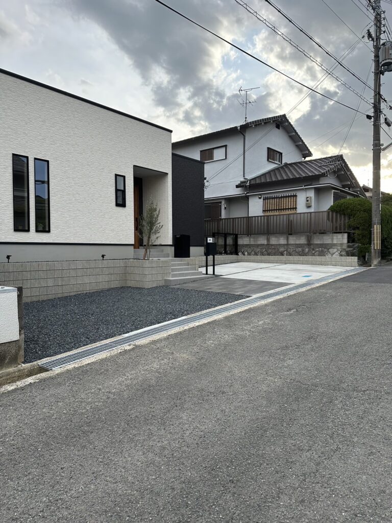 北葛城郡河合町中山台外構工事