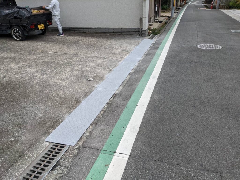 葛城市南道穂溝蓋グレーチング補修工事
