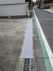 奈良県葛城市南道穂一戸建てグレーチング補修工事