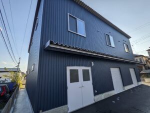 磯城郡田原本町鍵鉄骨倉庫事務所建築工事