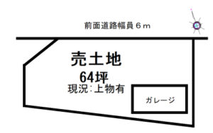桜井市大字赤尾土地図面