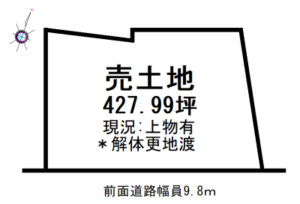 桜井市大字初瀬土地図面
