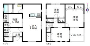 桜井市大字西之宮建物図面