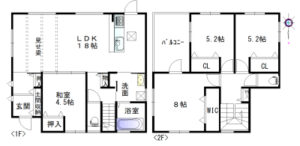 天理市田町建物図面