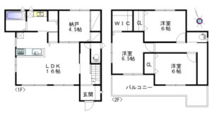 天理市別所町建物図面