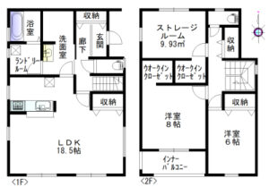 天理市指柳町新築一戸建て図面