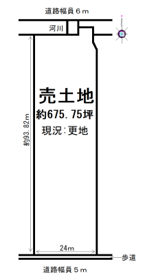 天理市柳本町土地図面