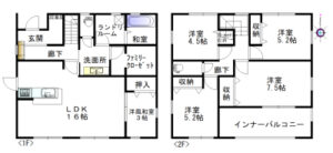 天理市田町建物図面