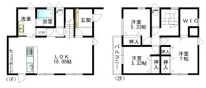 橿原市土橋町一戸建図面