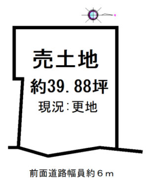 橿原市大久保町土地図面