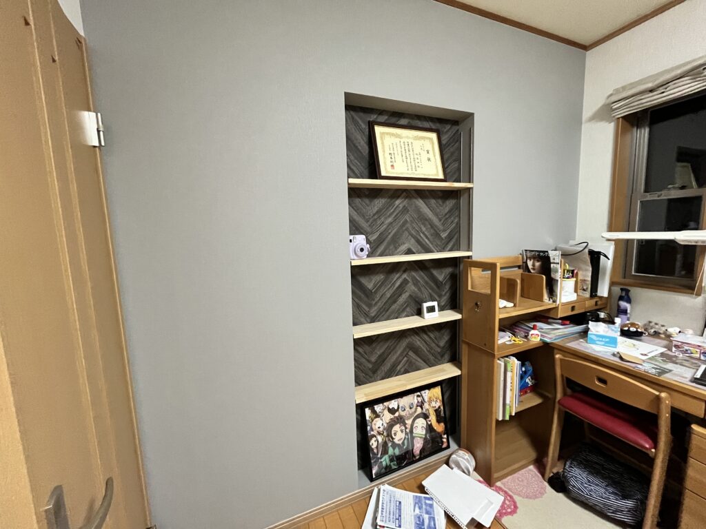 橿原市鳥屋町一戸建て間仕切り工事