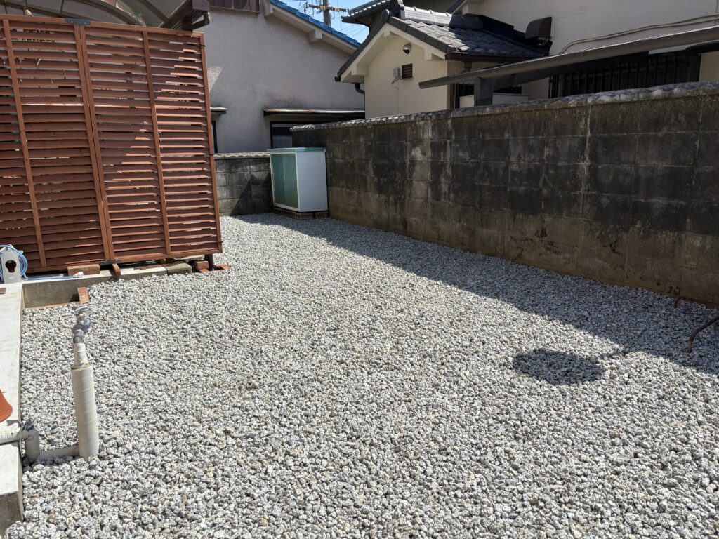 奈良県橿原市西池尻町一戸建て整地工事
