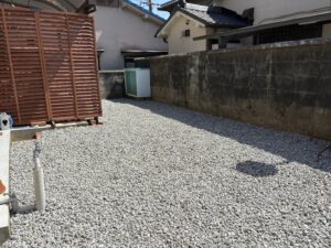 奈良県橿原市西池尻町一戸建て整地工事