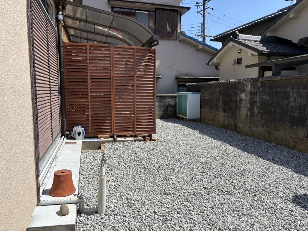 奈良県橿原市西池尻町一戸建て整地工事